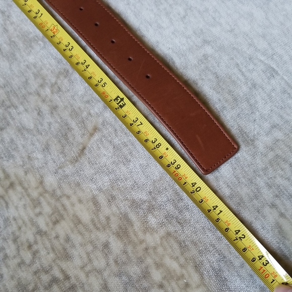 VERONICA BEARD Aluma Belt 100% Leather 1.5" - Picture 3 of 8